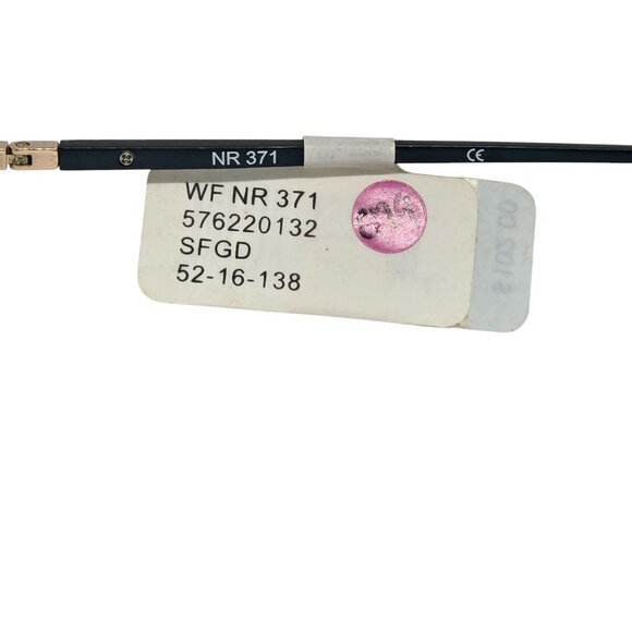 Naturally Rimless NR 371 Gold Rimless Eyeglasses Frame - Picture 4 of 9